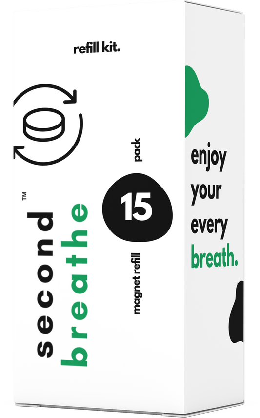 Secondbreathe™ Magnet Refill 15-Pack Kit 1 Dilator 